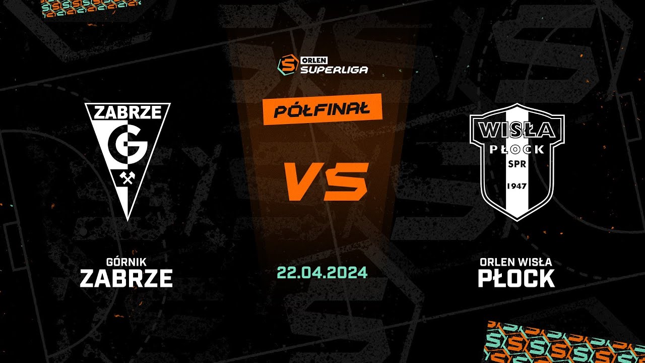 Półfinał: Górnik Zabrze - ORLEN Wisła Płock [SKRÓT]