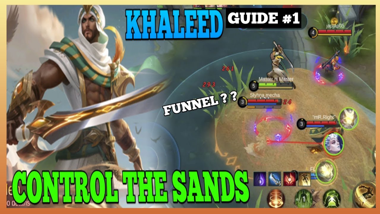 Khaleed Guide 1 | How to Use Khaleed Properly | Master the Basics | Khaleed Gameplay | MLBB