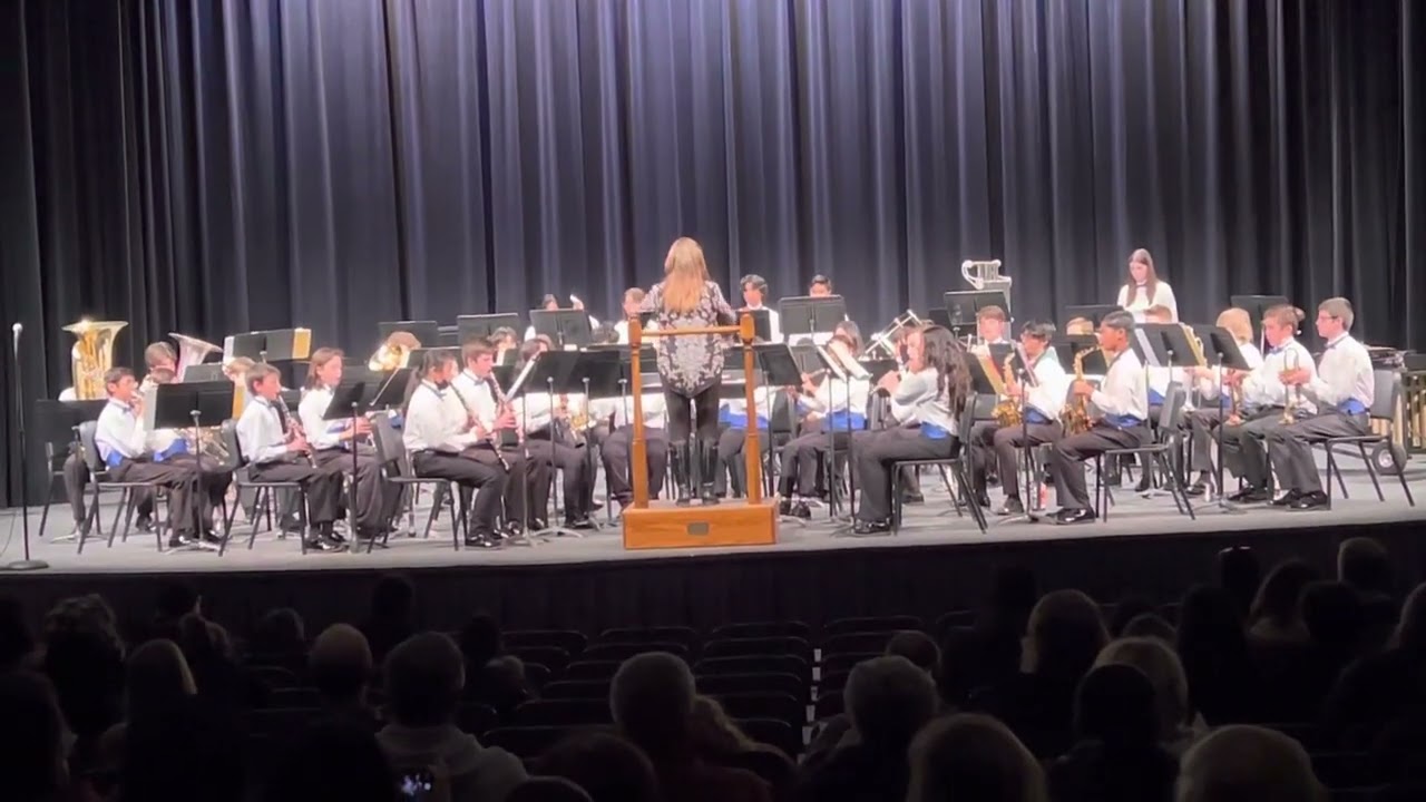 “Sea Song Fantasy” by Anne McGinty (Pre-Festival Concert by Cope Middle School Advanced Band)