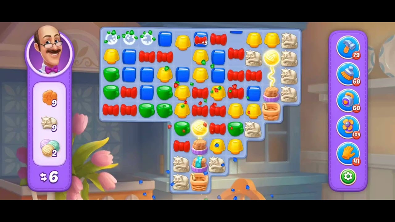Homescapes Level 19636 Hard (No Boosters)