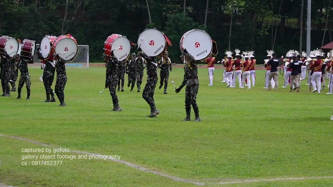 Penampilan Drum Band AKPOL Pada Acara Opening PORSIMAPTAR AKPOL 2025