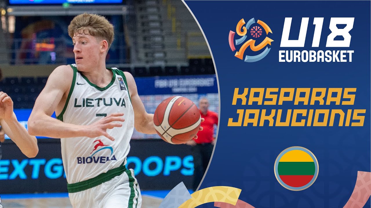 Kasparas Jakucionis 🇱🇹 | Player Highlights | FIBA U18 EuroBasket 2024