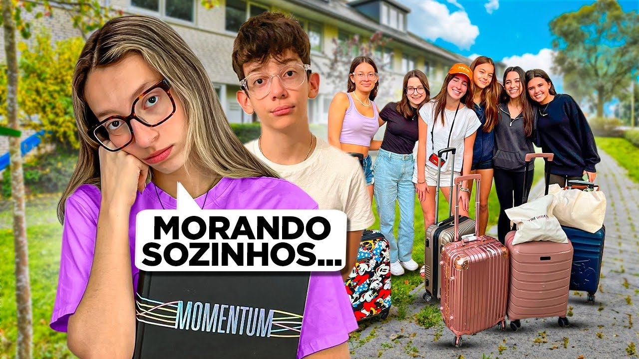 MORANDO SOZINHA COM MEU IRMÃO E VALENTINA VIAJANDO COM AS AMIGAS
