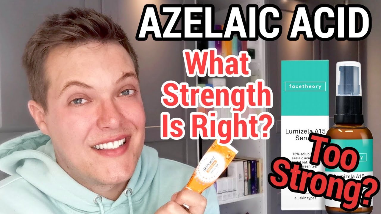 AZELAIC ACID - Stronger Isnt Better ( How To Use Azelaic Acid )