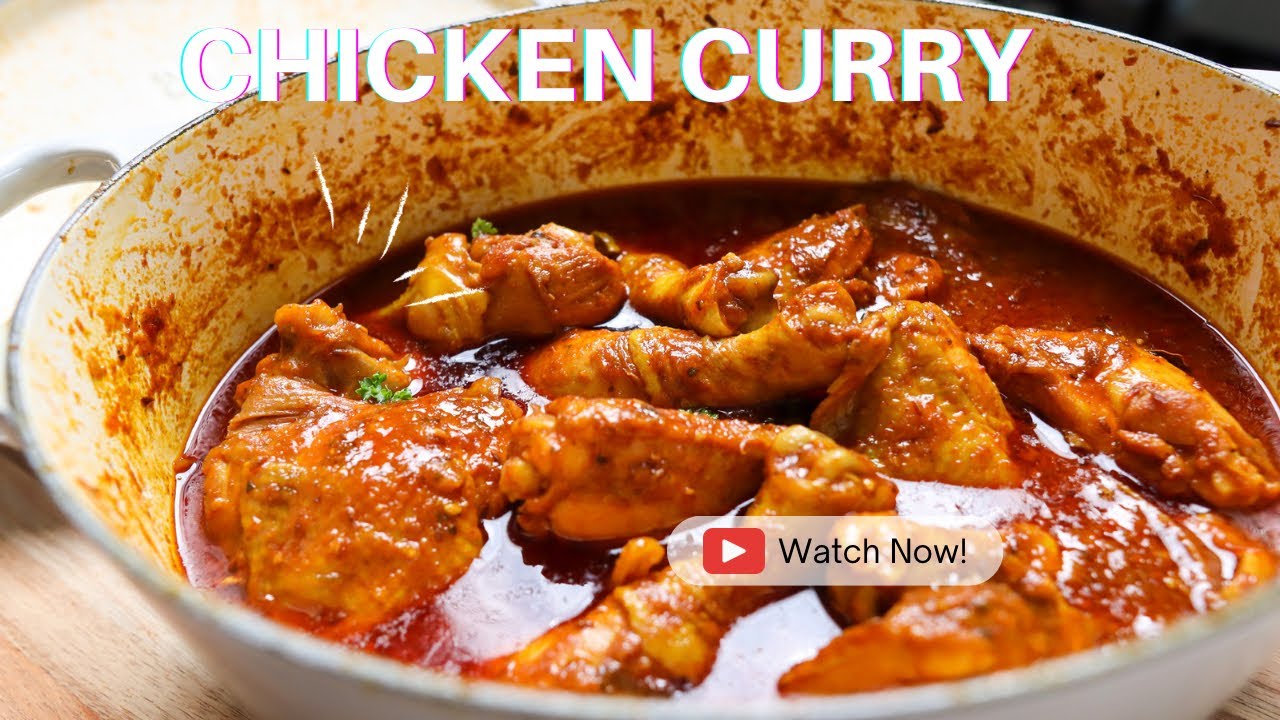 The BEST Chicken Curry Recipe - South African YouTuber