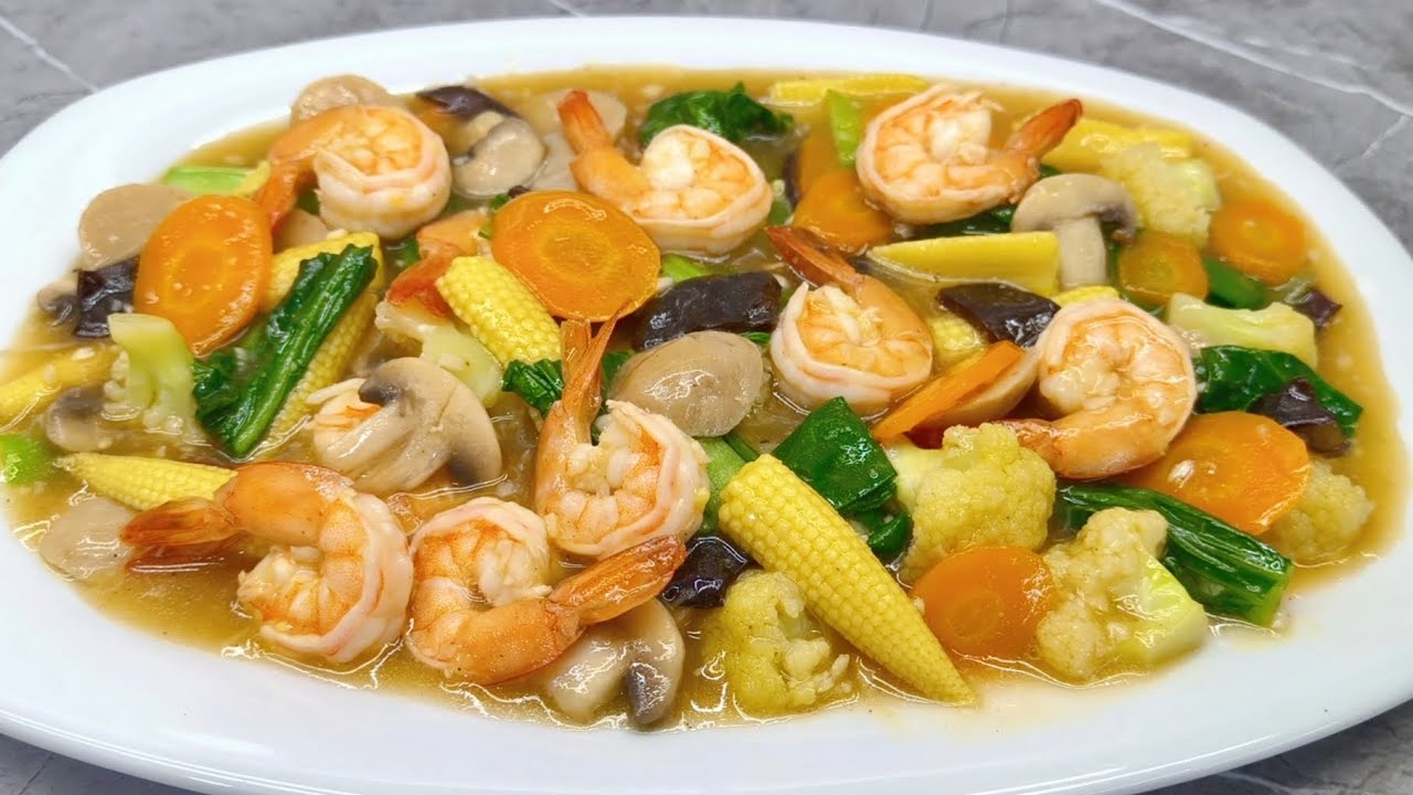 RESEP CAPCAY SEAFOOD ALA RESTO