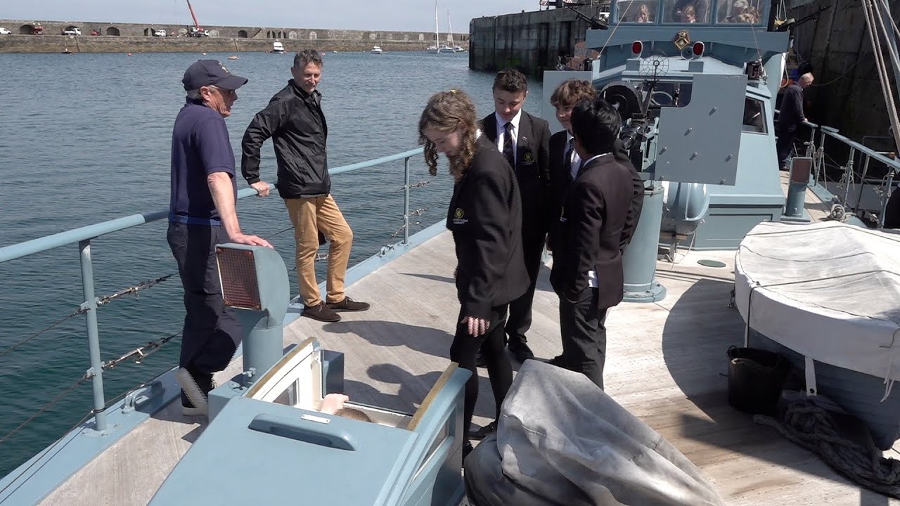 HMS Medusa's visit to Alderney - May 2025