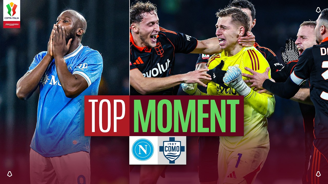 Full Penalty Shootout With NO COMMENTARY | Napoli-Como | Coppa Italia Frecciarossa 2025/26