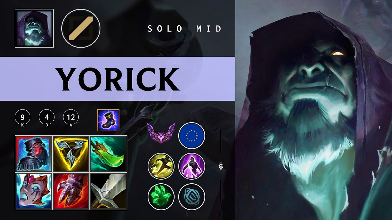 Yorick Mid vs Syndra - EUW Master Patch 26.03