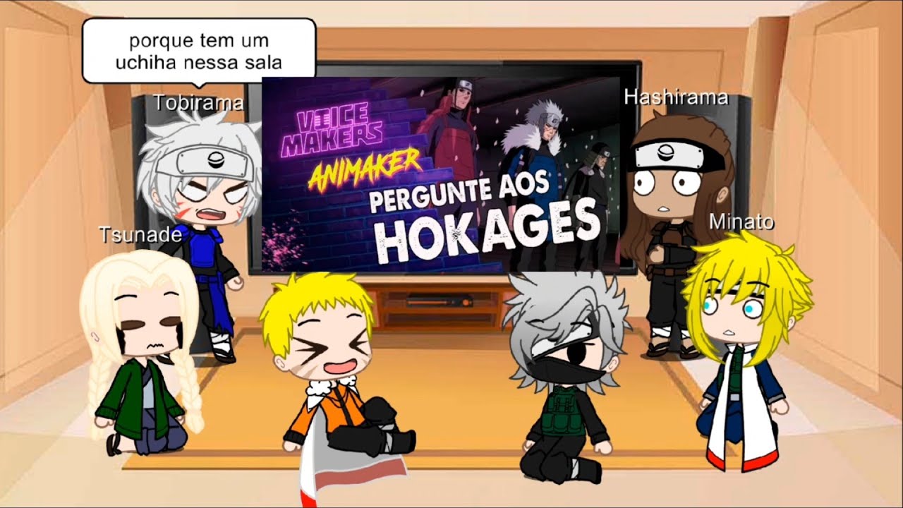 /Hokages reagindo pergunte aos hokages/ (Voice makers)