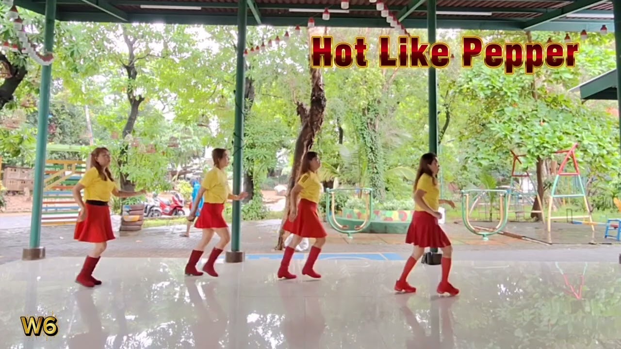 Hot Like Pepper Line Dance | Easy Intermediate | Choreo by Karl-Harry Winson(UK) - January 2026