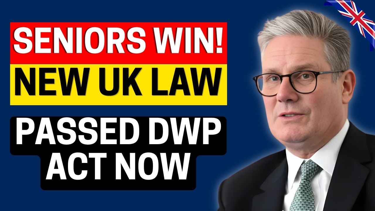 Seniors & Pensioners WIN! UK Parliament Passes New Law, DWP Action Required Now