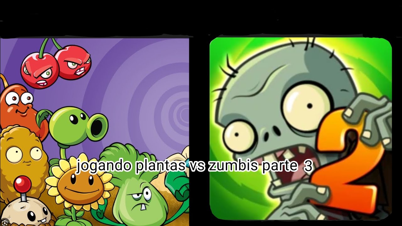 Jogando plantas vs zumbis parte 3 🌻🧟😂