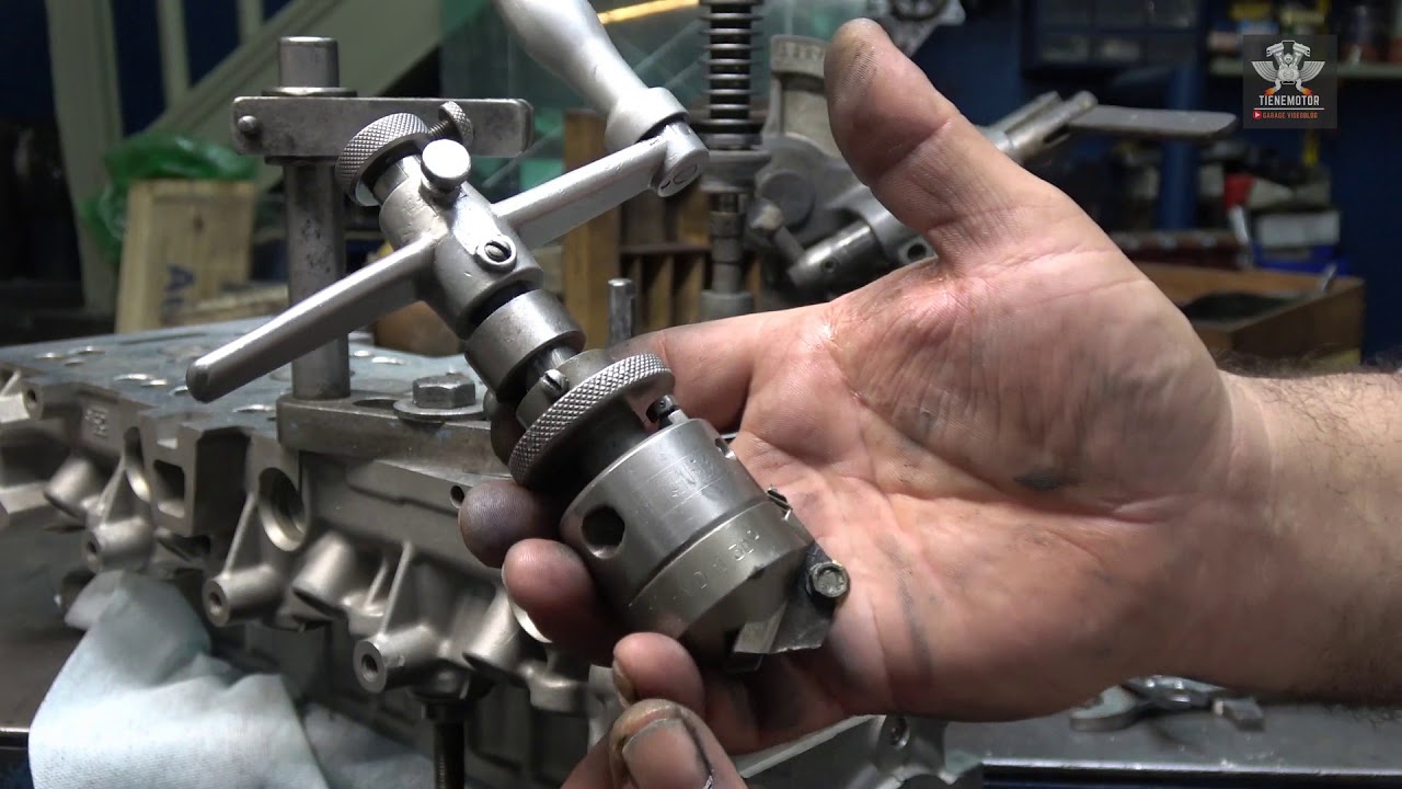 reparar una culata de motor   la altura de las valvulas