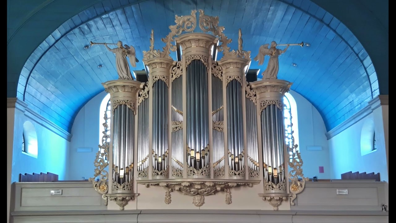 Freu dich sehr, o meine Seele  J.G.B Beutler. Jan Dekker Naber Orgel Grote Kerk Sliedrecht.