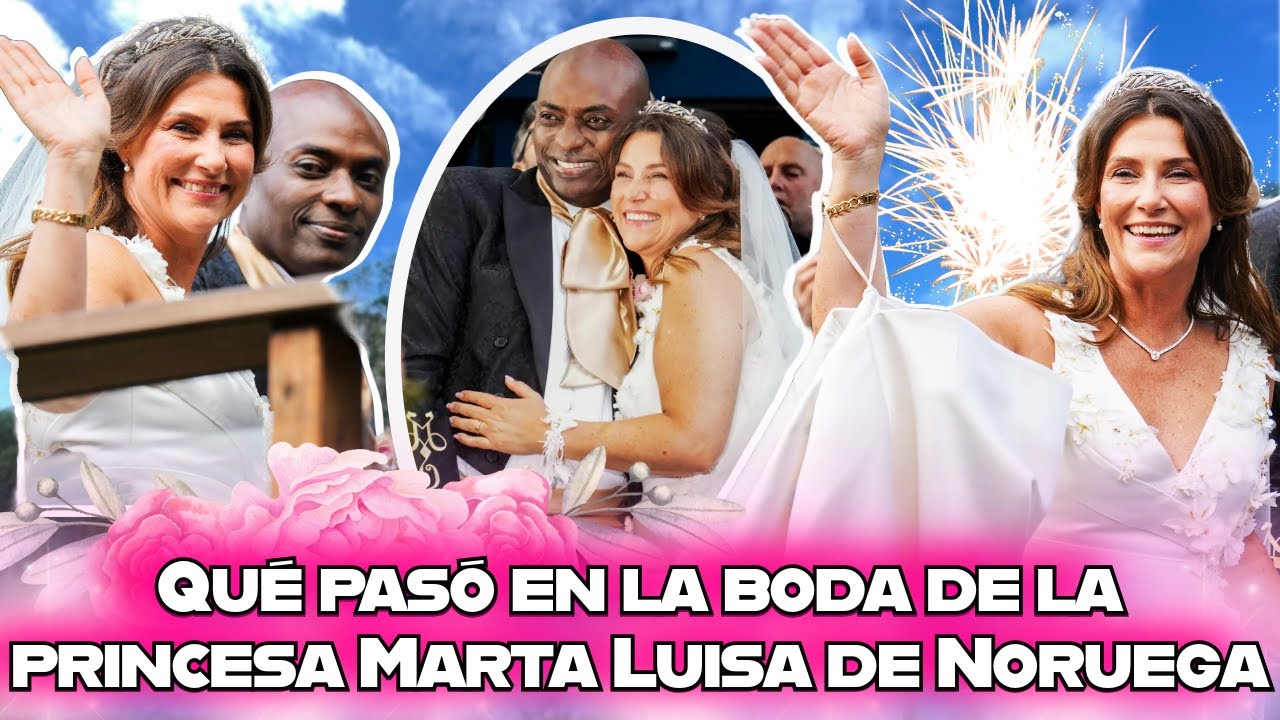 ¿Qué sucedió realmente en la boda real de la princesa Marta Luisa de Noruega y Durek Verrett?
