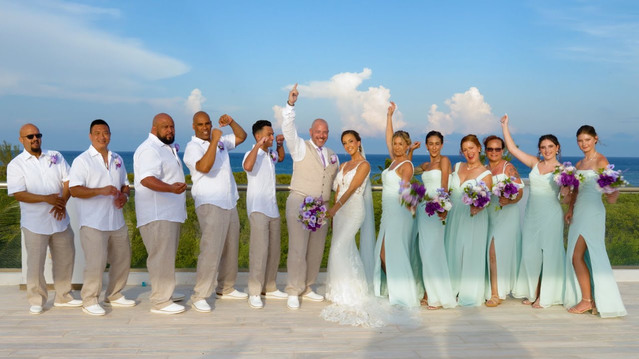 Yucatan Platinum Princess Wedding Short Film Chelsea & John July 11th, 2025