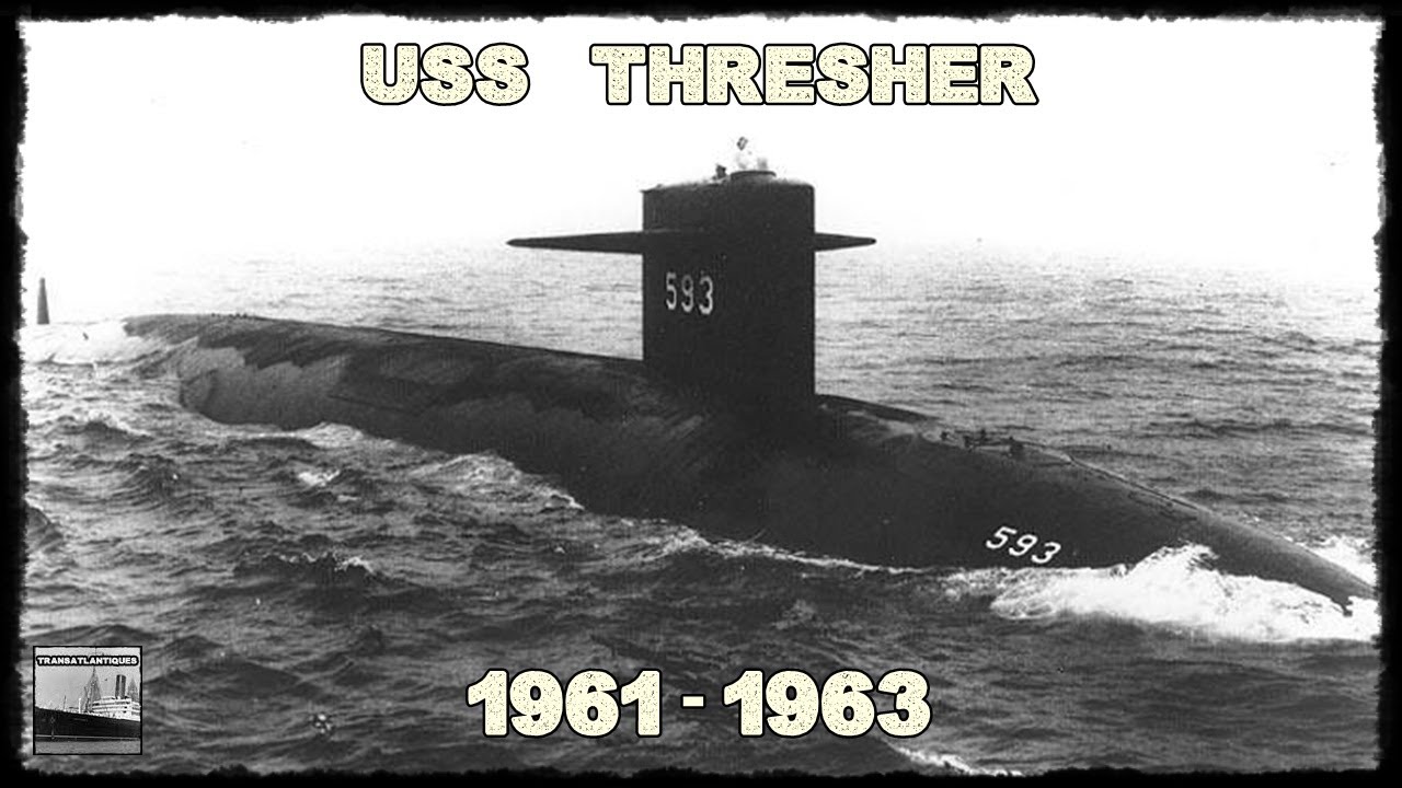 USS THRESHER - NAUFR&Aacute;GIO DE UM SUBMARINO NUCLEAR