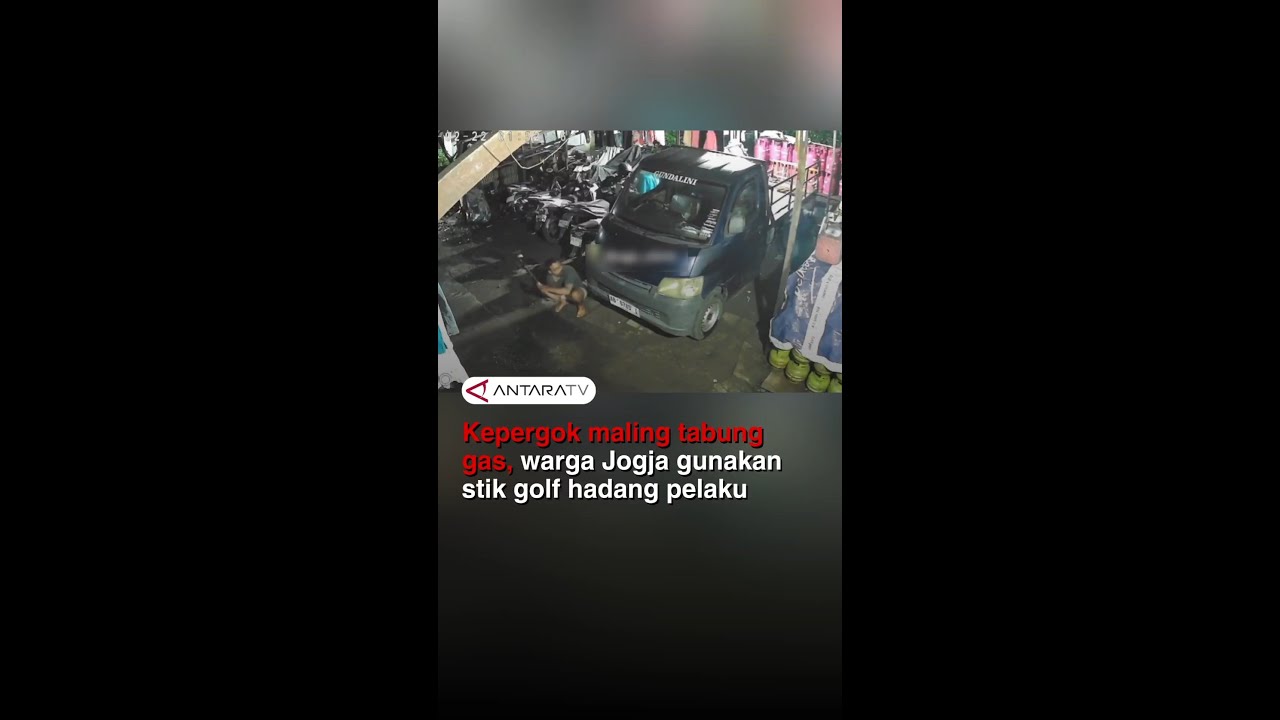 Kepergok maling tabung gas, warga Jogja gunakan stik golf hadang pelaku
