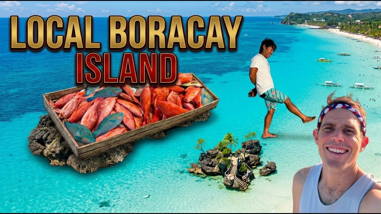 A Filipino's First Time in Boracay (Hidden Local Fish Market!)