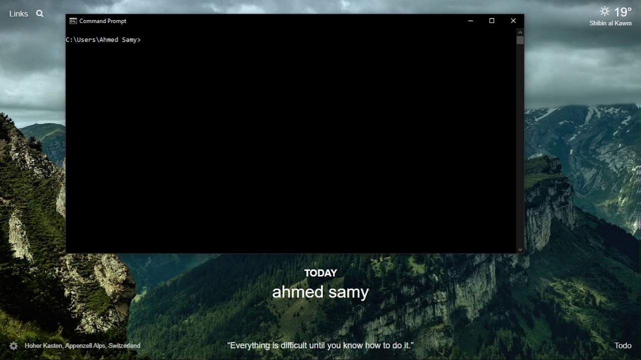 ما هو موجه الأوامر command line وكيف نستفيد منه