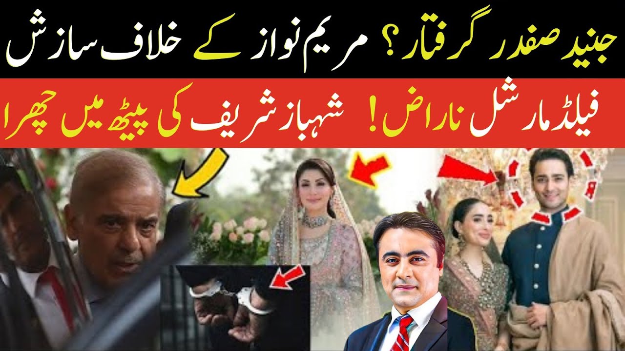 جنید صفدر گرفتار مریم نواز کے خلاف سازش فیلڈ مارشل ناراض شہباز شریف|Mansoor Ali Khan News Vlog