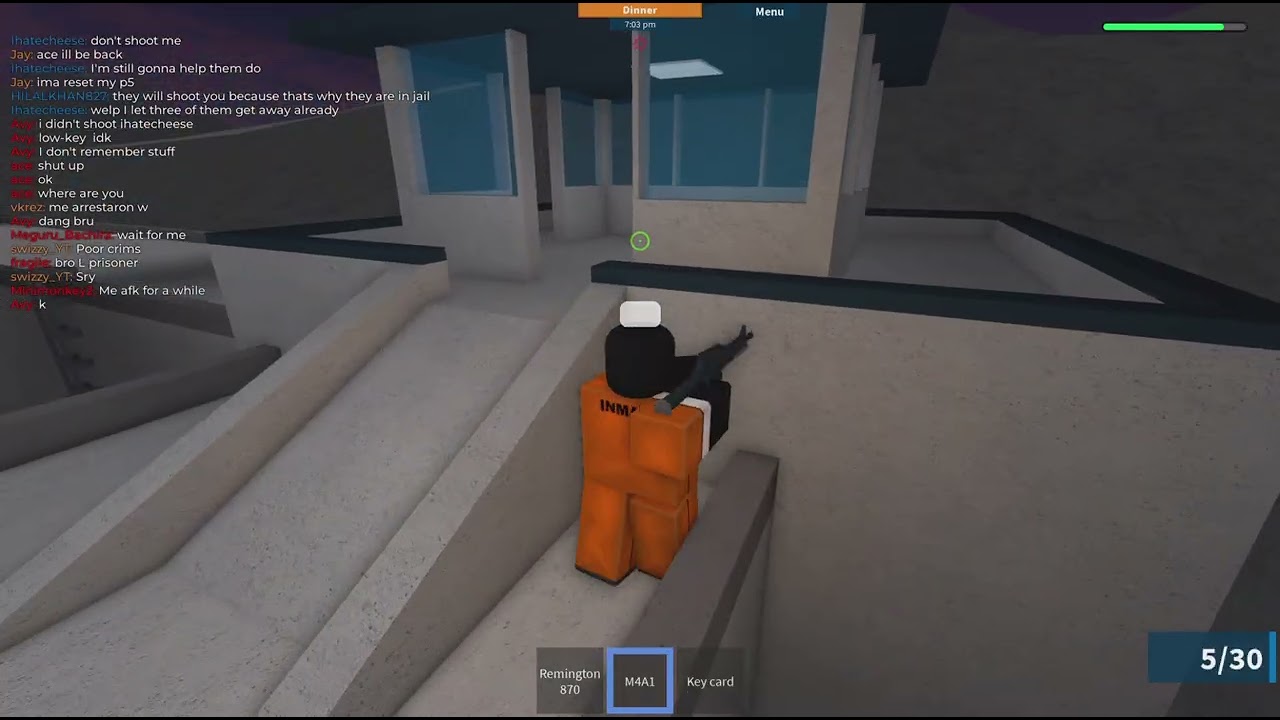 Destroying cops as a prisoner in prison life.