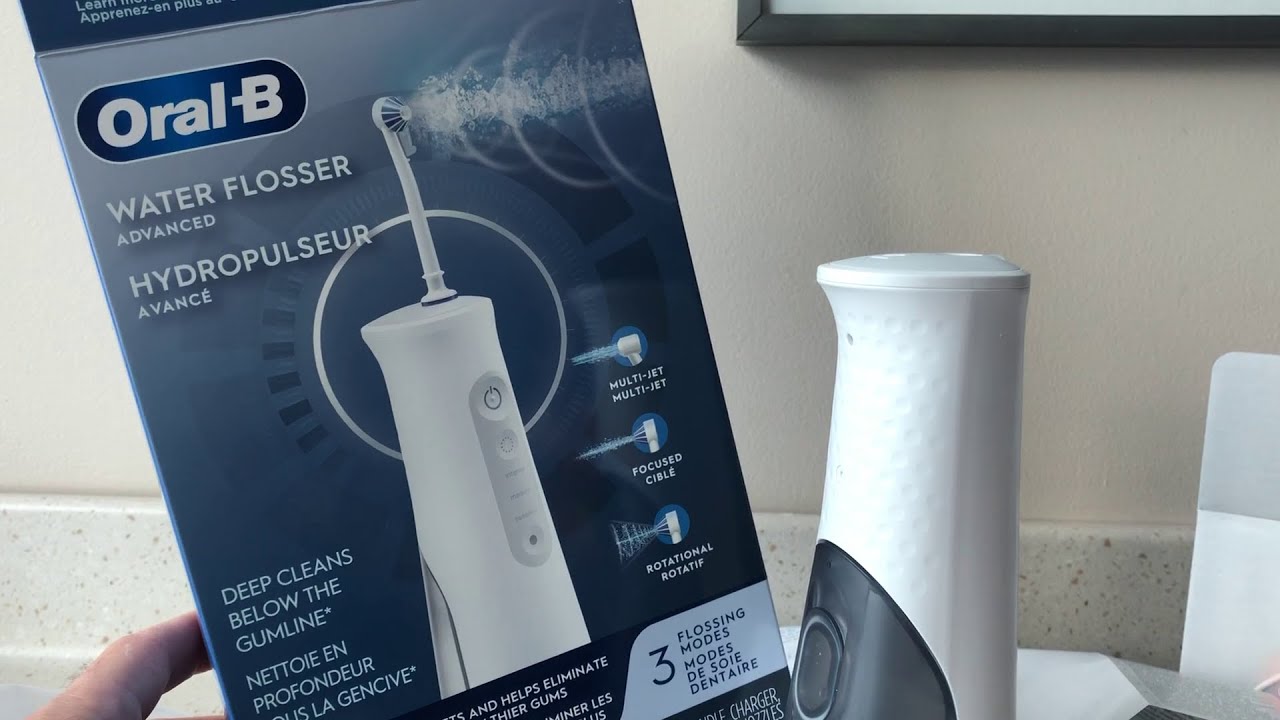 Oral-B Water Flosser Advanced Unboxing and First Look!