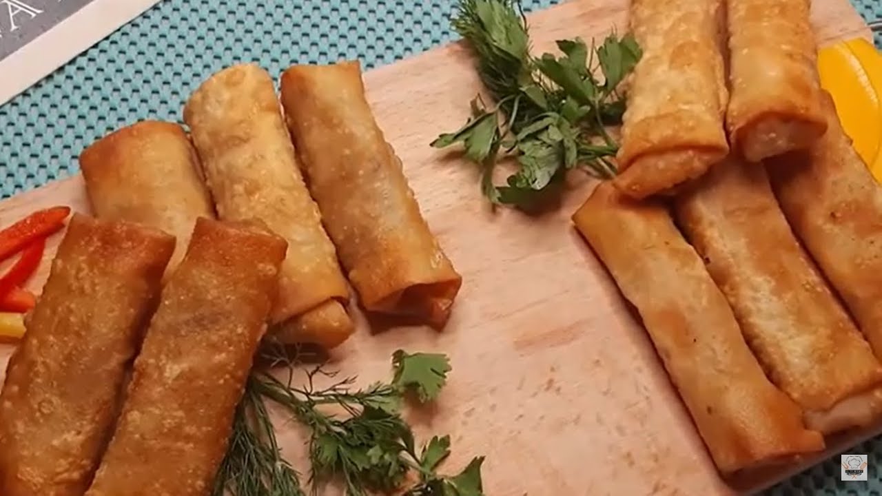 طريقه عمل لفائف السبرينج رول بأحلى الحشوات - Spring Rolls