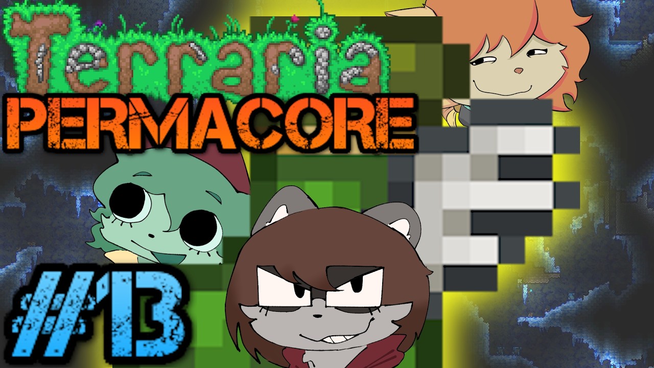Terraria PERMACORE - Episode 13 (The Hermes Boots Episode)