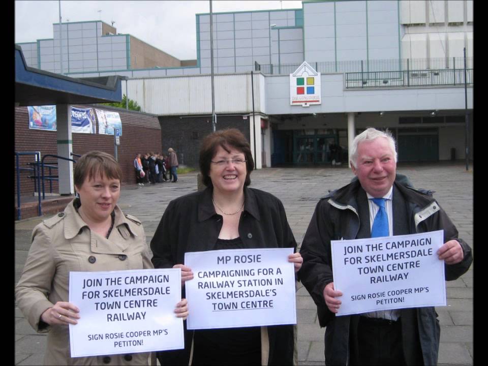 Maria Eagle backs Skelmersdale railway station