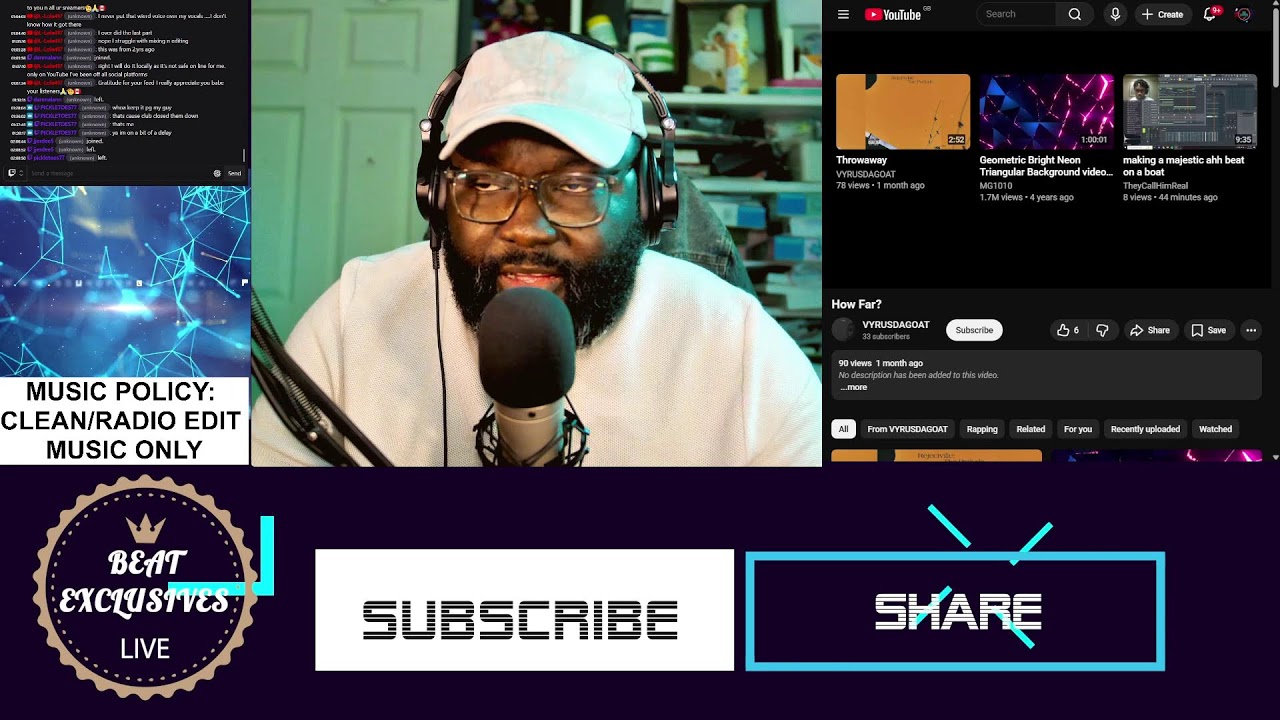 DAILY MUSIC REVIEW LIVE STREAM: ALL GENRES [This stream is for promotional purposes only]
