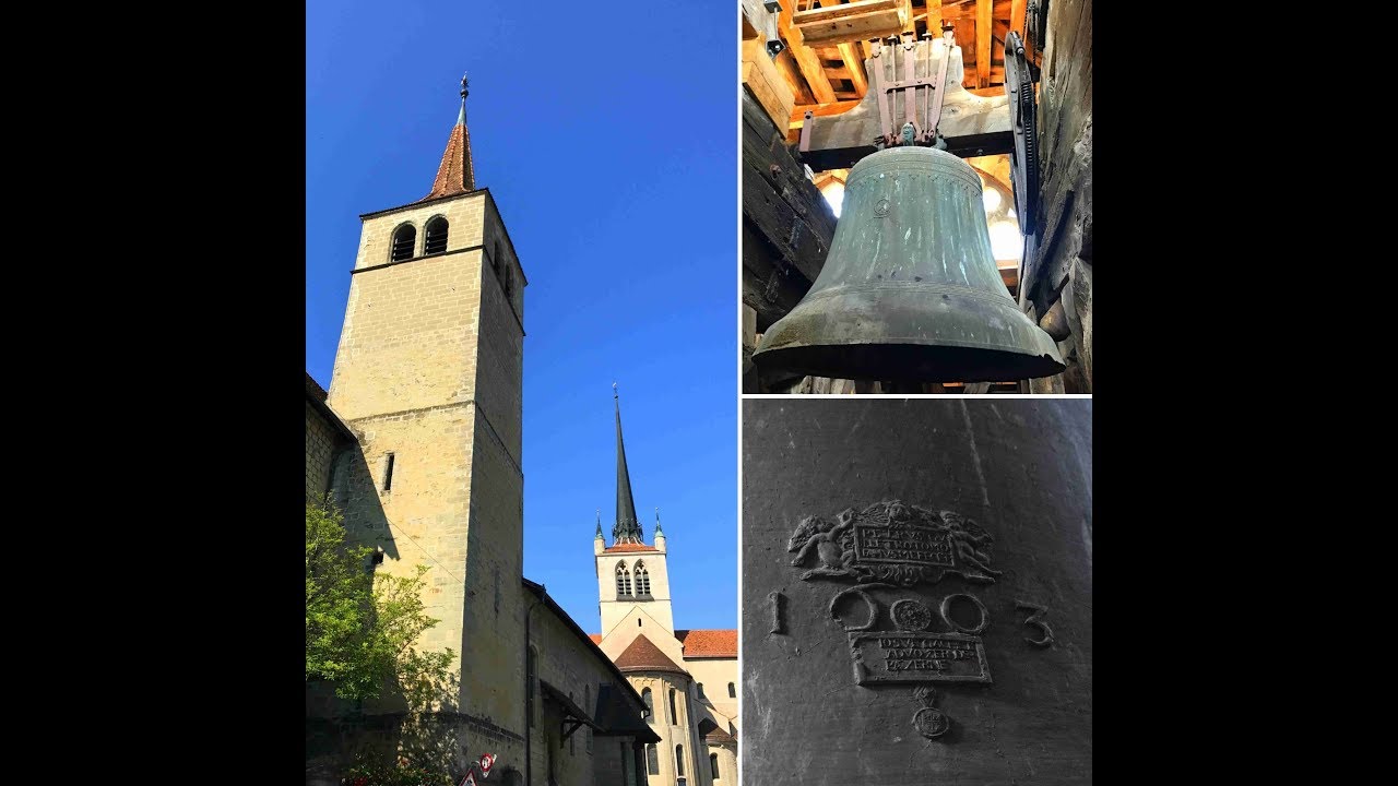 Cloches - Payerne (CH-VD) l'Abbatiale et l'église paroissiale réformée