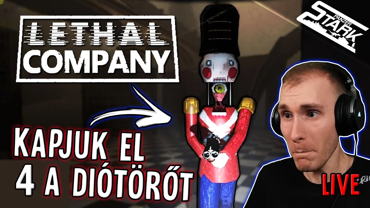Lethal Company - 4.Rész (Lecsapjuk a DIÓTÖRŐT! Kell a Shoti!) - Stark LIVE