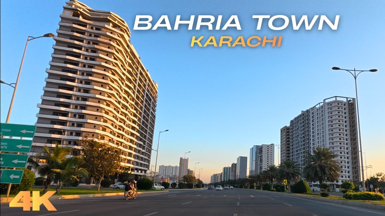 Bahria Town Karachi - Explore the Most Modern Area of Karachi in Stunning 4K Resolution