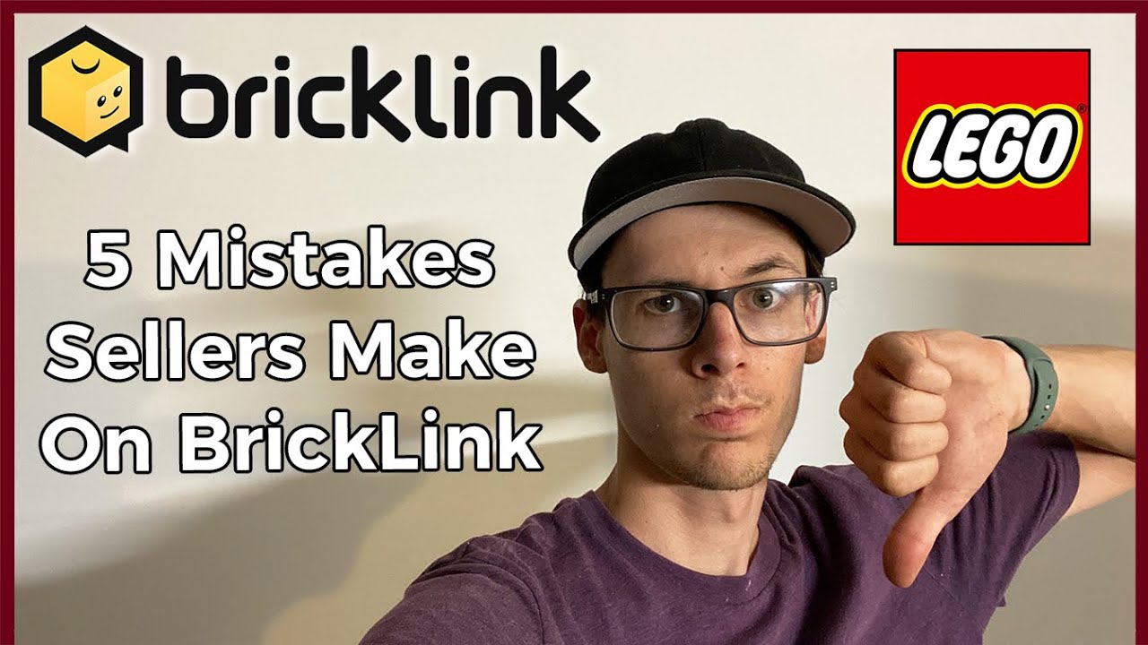 5 ОШИБОК, КОТОРЫЕ СОВЕРШАЮТ НОВИЧКИ-ПРОДАВЦЫ НА BRICKLINK | Чего НЕ НУЖНО делать при открытии маг...