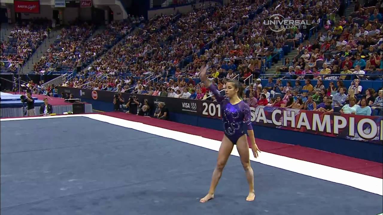 Alexandra Raisman - Floor Exercise - 2010 Visa Championships - Women - Day 1