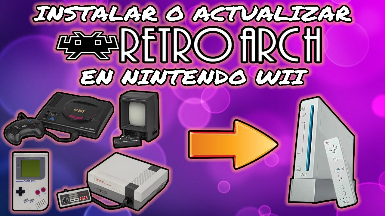 INSTALAR/ACTUALIZAR RETROARCH para Wii. Guia completa