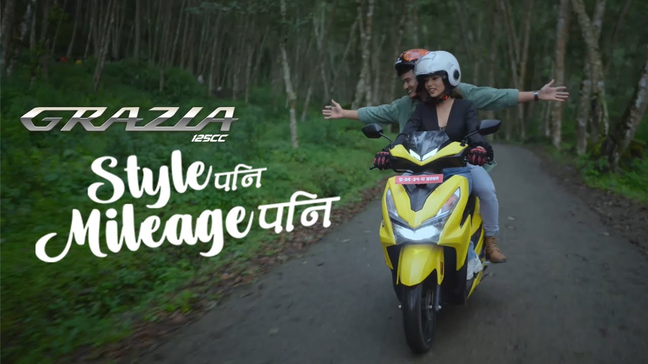 Yabesh Thapa - Honda Grazia Style Pani Mileage Pani | Official Music Video |  Honda Nepal