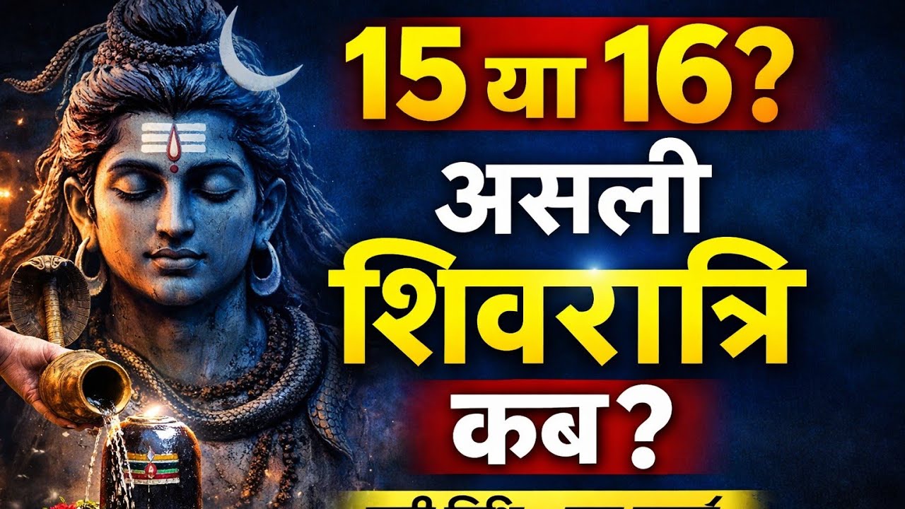 Mahashivratri 2026 कब है? 15 या 16 फरवरी? सही तिथि और संपूर्ण मुहूर्त जानिए0