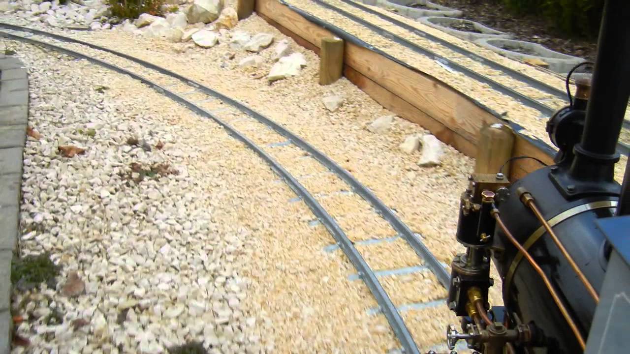 Gartenbahn 5 Zoll Dampflok Schorsch Teil 2 nach St