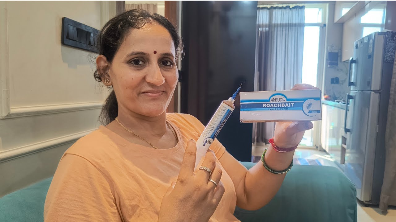 “Cockroach Killer Gel Review | Ghar Se Cockroach Gayab!” || Cockroach Gel used by Pest-control