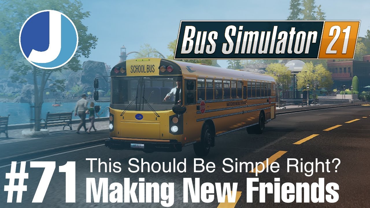 Знакомство с новыми школами | Bus Simulator 21 | Angel Shores | Эпизод 71