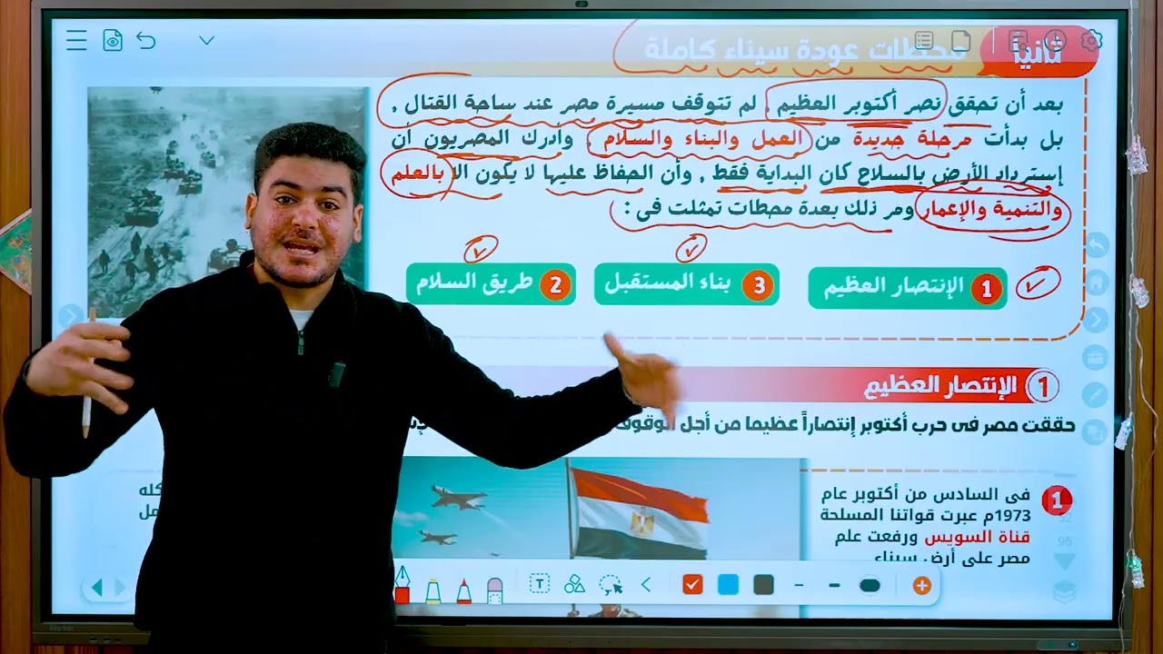 سيناء كاملة لمصر | خامسة ابتدائي