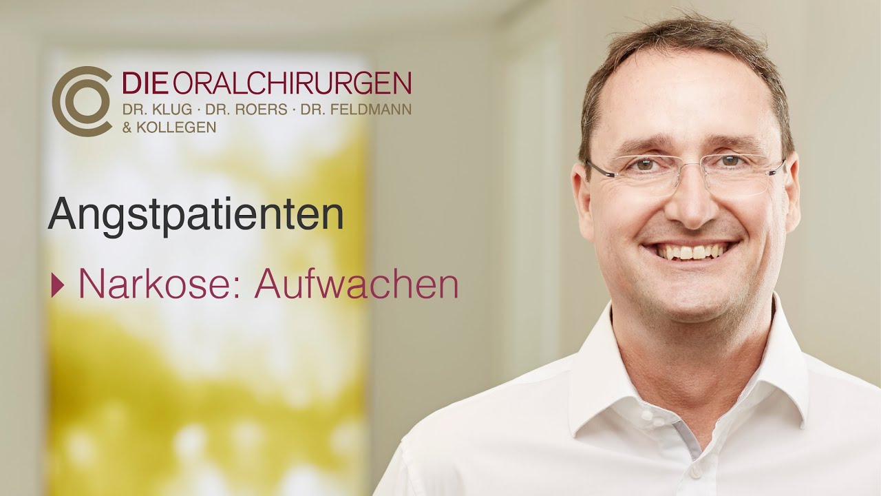 Angstpatienten - Ist ein Aufwachen w&auml;hrend der Narkose m&ouml;glich? (Dr. Daniel Klug)