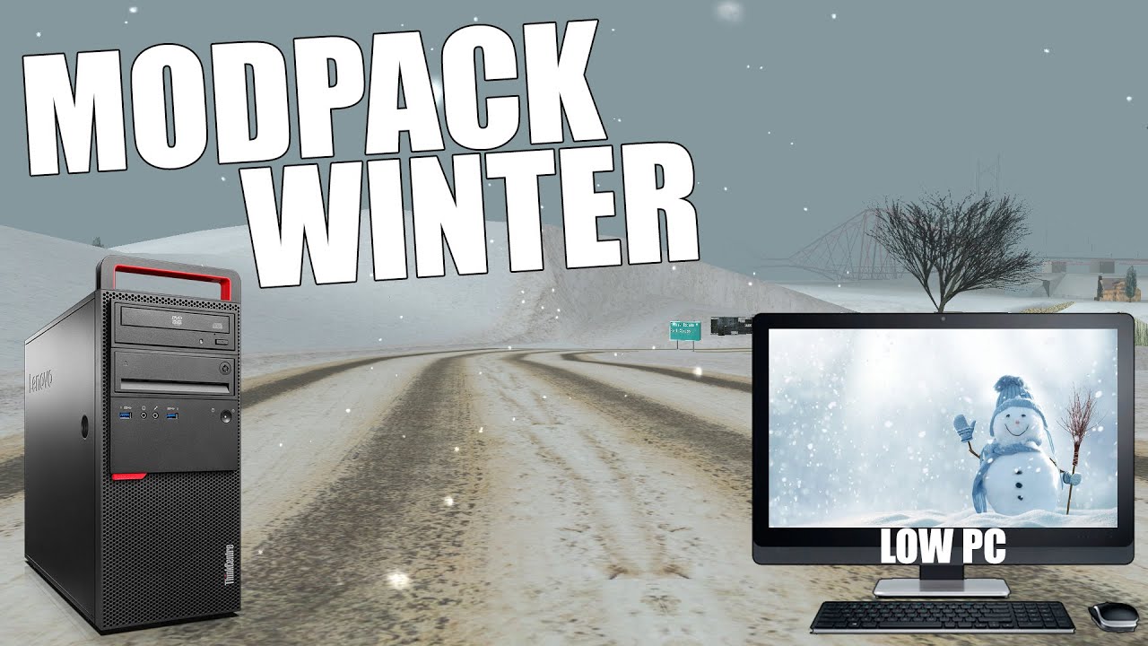 ❄ MODPACK WINTER | Low PC ❄