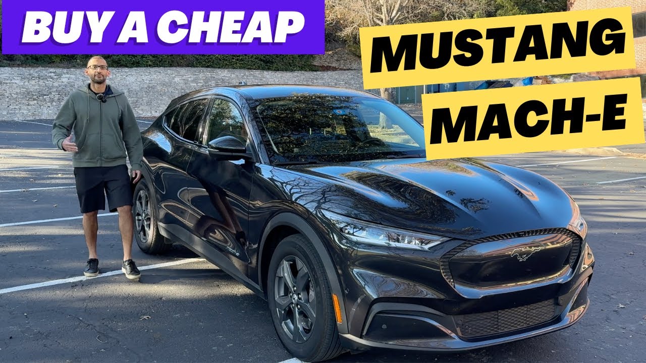 Вот почему вам стоит купить недорогой подержанный Ford Mustang Mach-E вместо Tesla Model Y