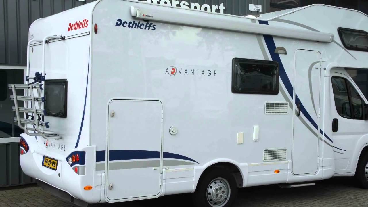 Kampeerauto te koop: DETHLEFFS ADVANTAGE A 5881 STAPELBED -GARAGE - 2008 (VERKOCHT)
