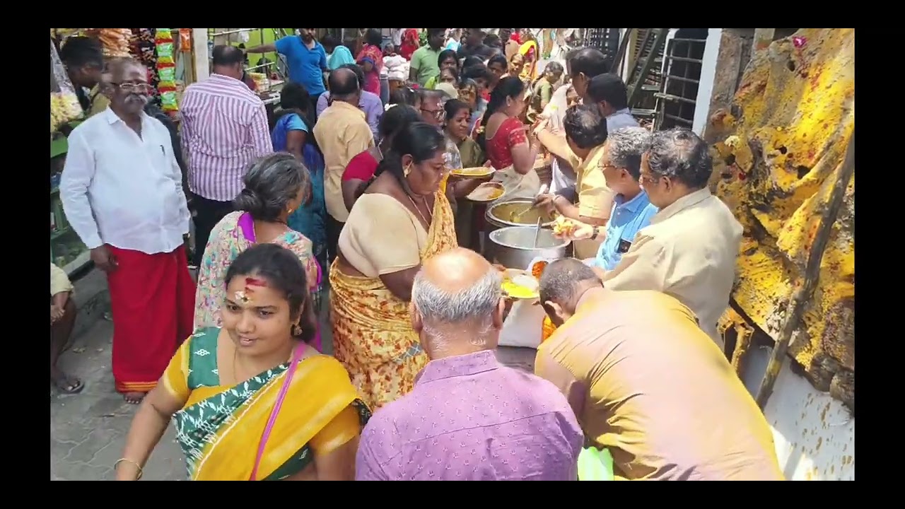 Annathanam chowkar pet friends 03 2026 adhieswarar Thirukovil trust founder  sivagamisubramani 