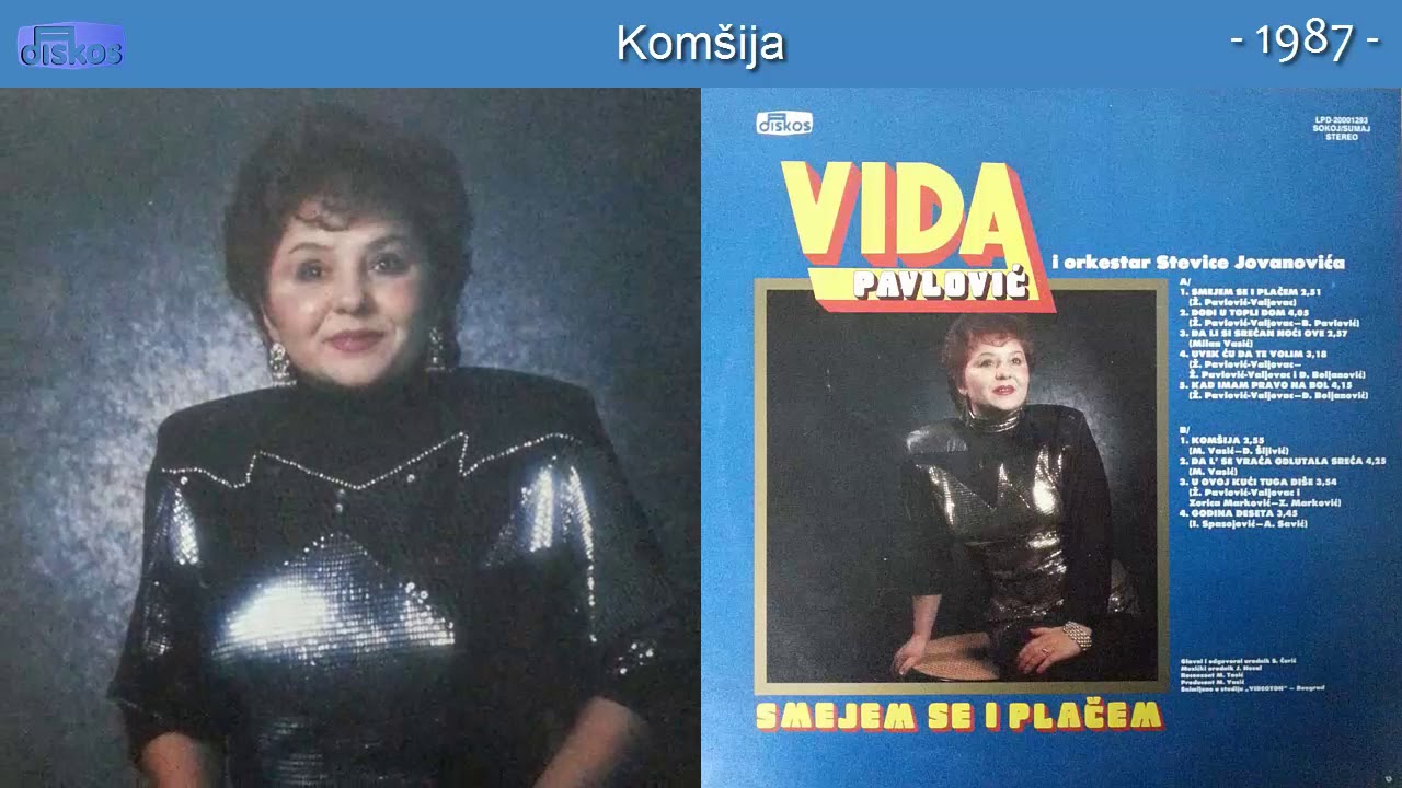 Vida Pavlovic - Komsija - (Audio 1987)